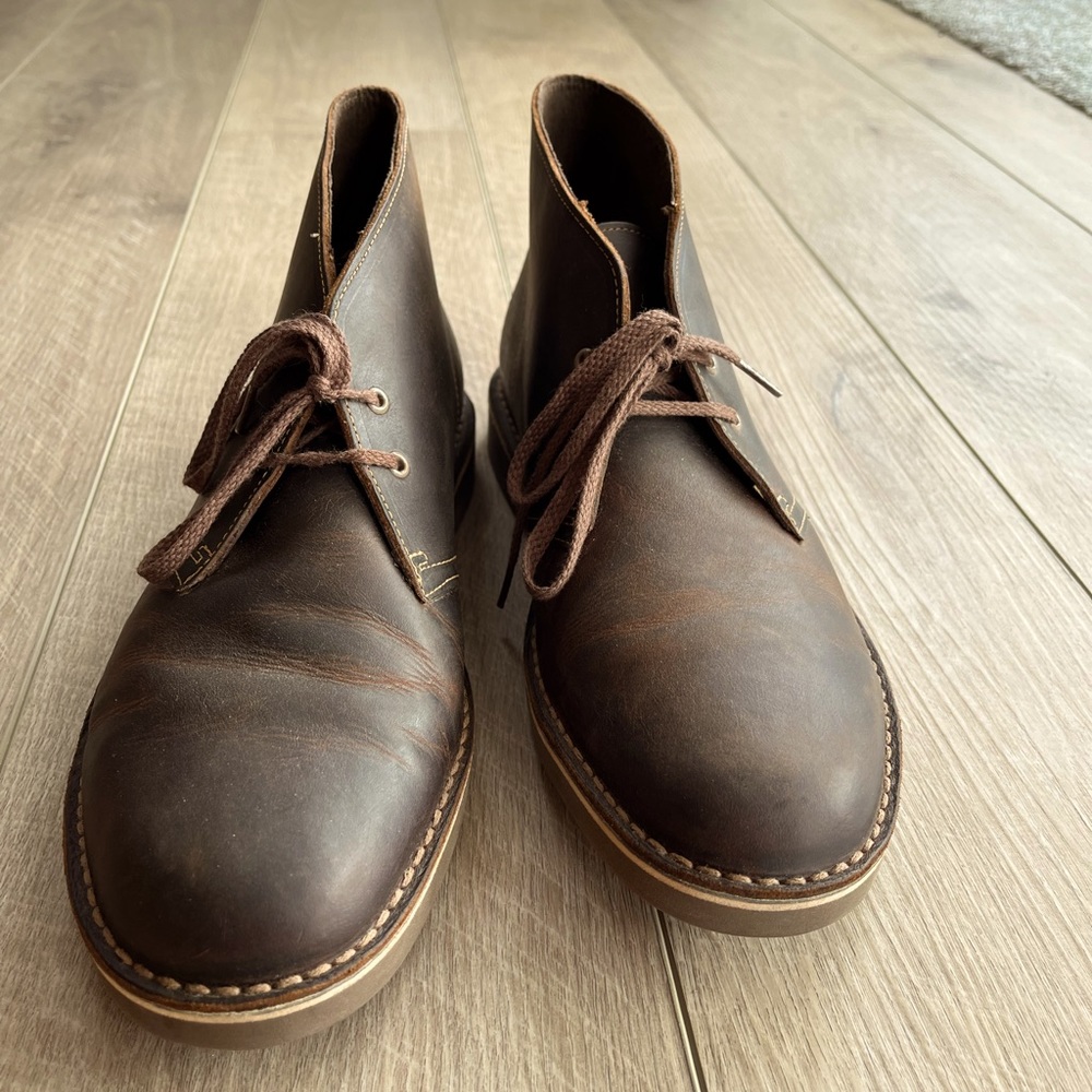 Mens Clark’s chukka boot